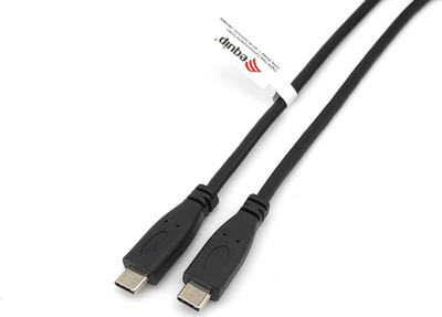Kabllo USB-C në USB-C Equip 128888, 3m, PD 60W, e zezë