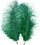 Ornament dekorativ CRAFT WITH FUN, pupla 15-20 cm, set me 2 copë, jeshile