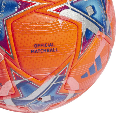 Top futbolli Adidas Champions League Pro 2023 2024, top zyrtar ndeshjeje, portokalli