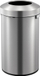 Кош за отпадоци EKO Urban Open Top, 90L, нерѓосувачки челик, мат сребрена