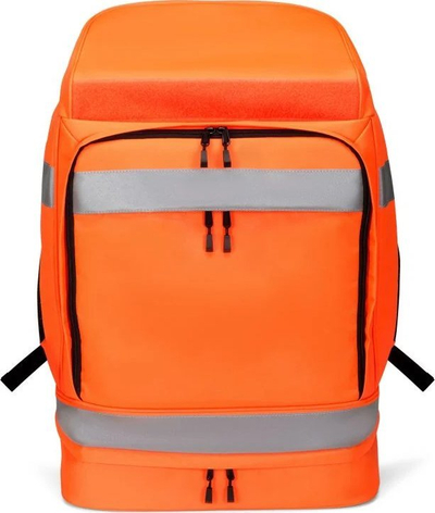 Çantë shpine për hiking Dicota HI-VIS, 65 L, portokalli