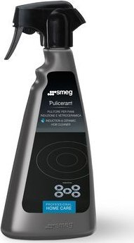 Solucion pastrimi Smeg Ceramic and Induction Glass, për pllaka qeramike dhe induksion, 500ml, gri