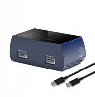Karikues baterish Bronine Multi Brand, 2 porta, ekran LCD, blu