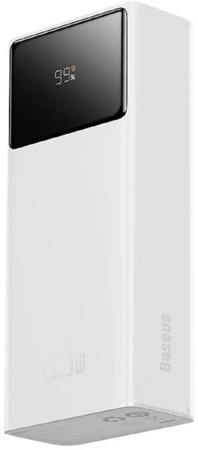 Powerbank Baseus Star-Lord, 20000mAh, 22.5W QC PD, i bardhë