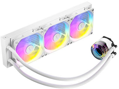 Ладилник за вода за процесор Antec Vortex Lum 360, 360mm, ARGB, бел