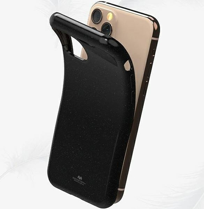 Mbrojtëse telefoni Mercury Jelly për Samsung Galaxy A04s, TPU i butë, e hollë, e zezë