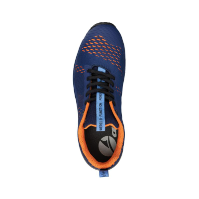 Këpucë pune Albatros AER55 Impulse Blue Orange, SAFETY KNIT, antistatike ESD