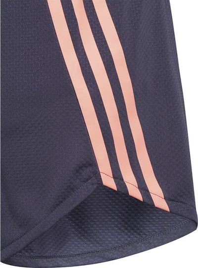 Pantallona të shkurtra adidas 3S KN Short Jr HE2098, për goca, poliestër, blu navy