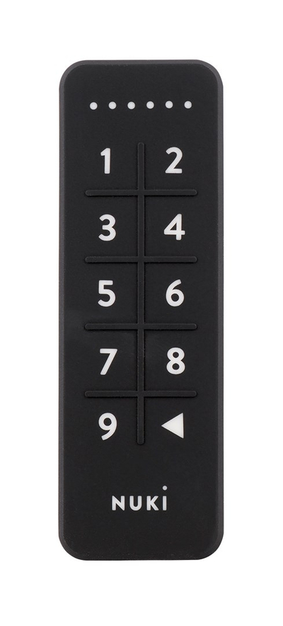 Tastierë smart Nuki Keypad, 6 shifra, për Nuki Smart Lock, e zezë
