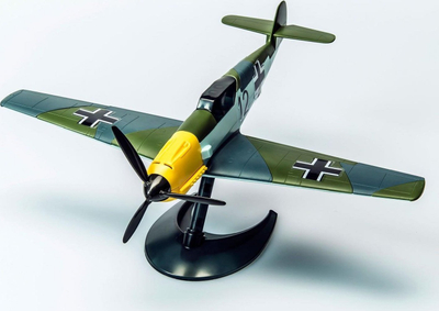Set modeli Airfix Quickbuild Messerschmitt BF109, plastik, 39 copa, shumëngjyrësh