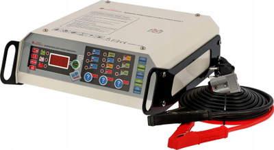 Karikues baterish Airpress 77108, 12V 30A, 10-400Ah, gri