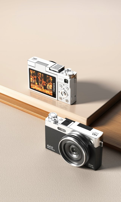 Aparat digjital Xrec C77, 64MP, 4K, i zi