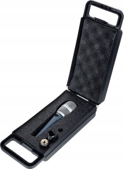 Mikrofon kondensator dore Behringer SB 78A, kardioid, me çantë transporti, gri