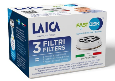 Filter për pastrim të ujit Laica FD03A, 3 copë