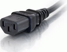 Kabllo rryme C2G, 10m, lidhës C13, e zezë