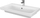 Lavabo mobiljeje Cersanit Moduo 80 cm, qeramike, e bardhë