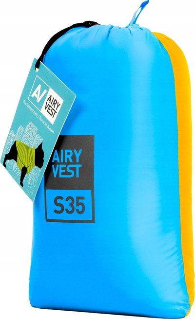Јакна за кучиња AiryVest Ultra Light S 35, превртлива, полиестер најлон