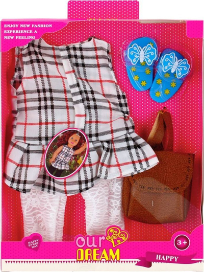 Rroba kukullash Mega Creative DOLL CLOTHES, set me aksesore, shumëngjyrëshe