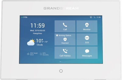 Panel interkomi Grandstream GSC3570, IP video, Wi-Fi, i bardhë