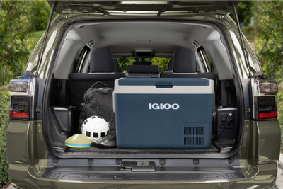 Frigorifer udhëtimi Igloo ICF60, 59L, me kompresor, blu e errët