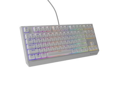 Tastierë Genesis Thor 230 TKL RGB Outemu Brown, e bardhë