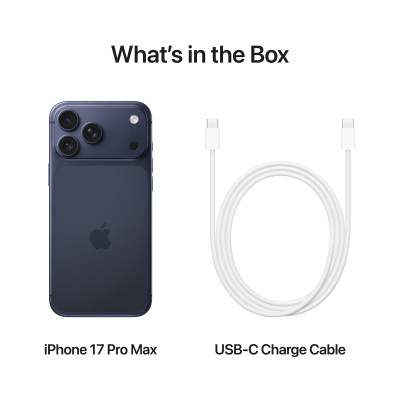 Apple iPhone 17 Pro Max, 2TB, Deep Blue