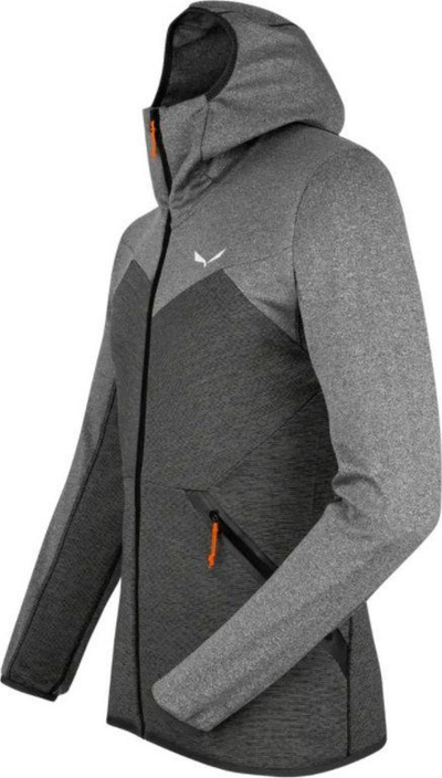 Duks për meshkuj Salewa Fleece Puez Melange, 2XL, i hirtë