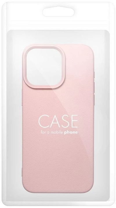 Këllëf libri OEM SKIN për iPhone 17, i butë, mbron komplet, rozë e hapur