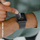 Rrip ore Crong Liquid për Apple Watch, 44/45/46/49 mm, silikon, grafit