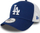 Kapele bejsbolli New Era Los Angeles Dodgers MLB Clean Cap 11405497, me rregullim mbrapa, e bardhë
