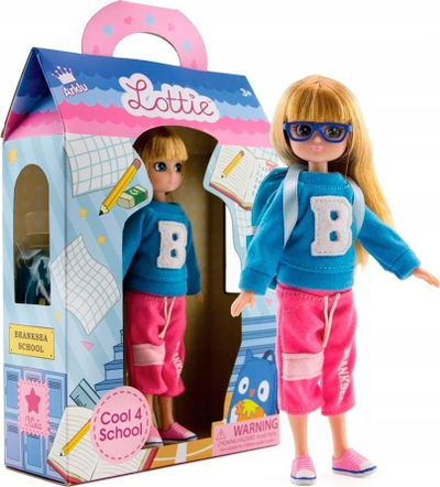 Kukull Lottie Cool 4 School, argëtuese, për fëmijë