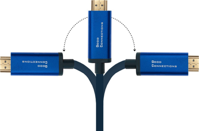 Kabllo adapter video Alcasa 4520-CSF015B, USB Type C në HDMI, 1.5 m, e zezë