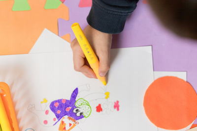 Маркер фломастери BIC Kids Comfort Jumbo, влакно, сет 12 парчиња, шаренолики