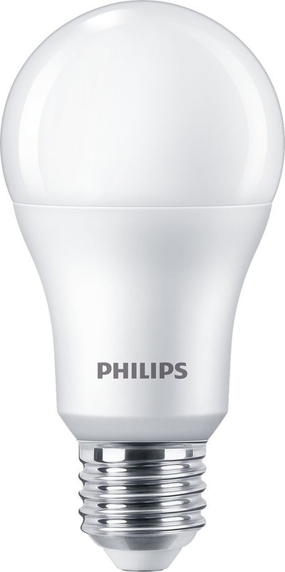 Llambë LED Philips E27, 13W 1521lm 4000K, mat, set 2 copë
