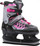 Patina inline Enero Pro LED 4 në 1, nr 34-37, për kalamaj, rozë