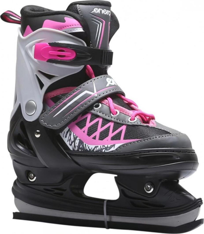 Patina inline Enero Pro LED 4 në 1, nr 34-37, për kalamaj, rozë
