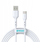 Kabllo USB në USB C Bwoo 3A, 2m, 15W, e bardhë