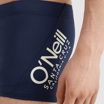 Boxer noti O'Neill Essentials Cali Racer M për burra, material elastik, blu e errët