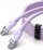Kабел USB Orico CDX, USB-C во USB-C, 60W, 1m, виолетов