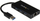 Përshtatës StarTech, USB HUB 1x RJ-45 + 3x USB-A 3.0, i zi