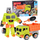 Lodër kamion ndërtimi robot 2n1 ZA4704 B, transformues, plastike, shumëngjyrëshe