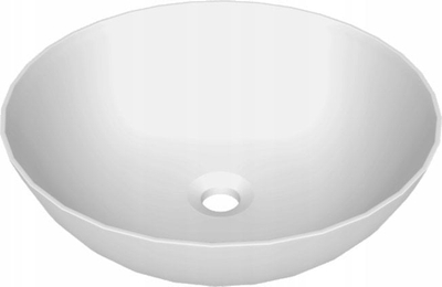 Lavaman mbi banak Alkotest HUESCA CE-U-003-11-41, 410x410x140 mm, Jellow
