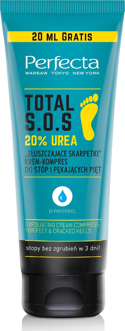 Krem për këmbë dhe thembra të plasaritura Perfecta Total, 120 ml