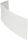 Panel frontal për vaskë Cersanit Sicilia, 160 cm, ABS, i bardhë