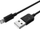 Kabllo Lightning Usams USB-A, 1m, e zezë