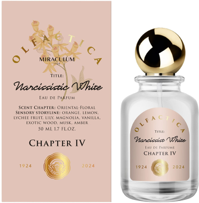 Eau de Parfum Miraculum Olfactica Chapter IV Narcissistic White, 50ml