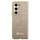 Kapak telefoni Guess Glitter Flakes për Samsung Galaxy Z Fold5, plastikë dhe TPU, logo metal, ngjyrë gold