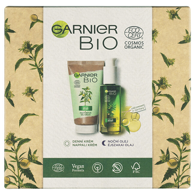 Set Garnier krem BIO 50 ml + vaj BIO 30 ml
