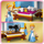 Set LEGO Disney Princess Fustani i Sindareles, set ndërtimi kreativ, shumëngjyrësh