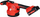 Rrafshuse vibrues Rubi Quake Energy CAS, 18V, 10000 RPM, i kuq